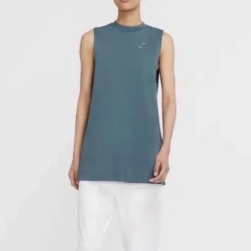 Nike women’s sportswear jersey tunic sleeveless top size small